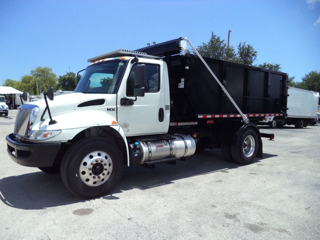 2020 International MV607 w/ 14ft Switch-N-Go Drop Box Dumpster Bin Rolloff Truck