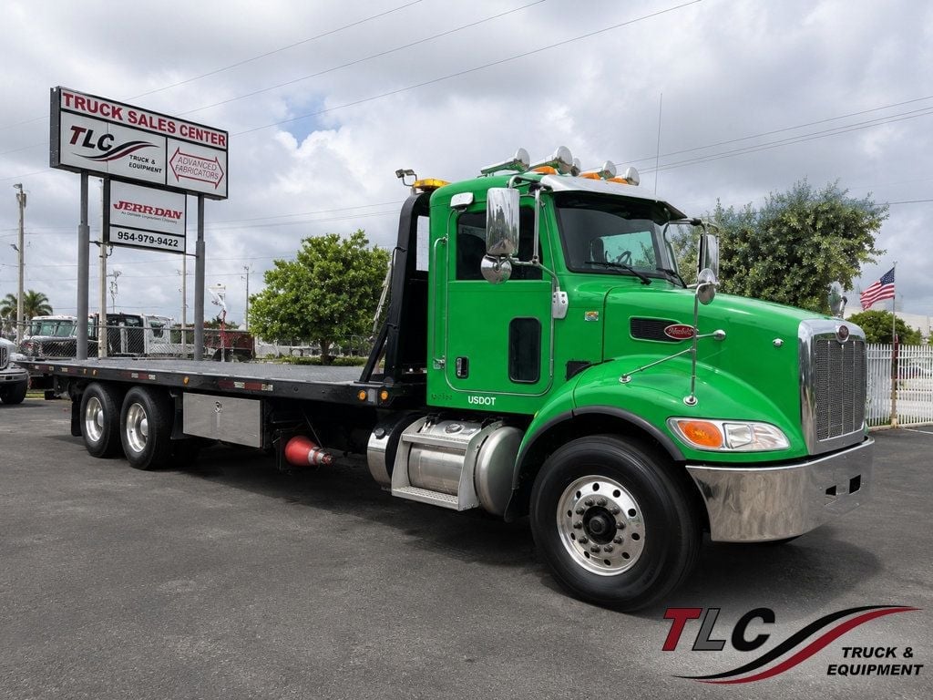 2017 Peterbilt 348 w/ Century 28ft Industrial Carrier 15 Ton Tandem Axle