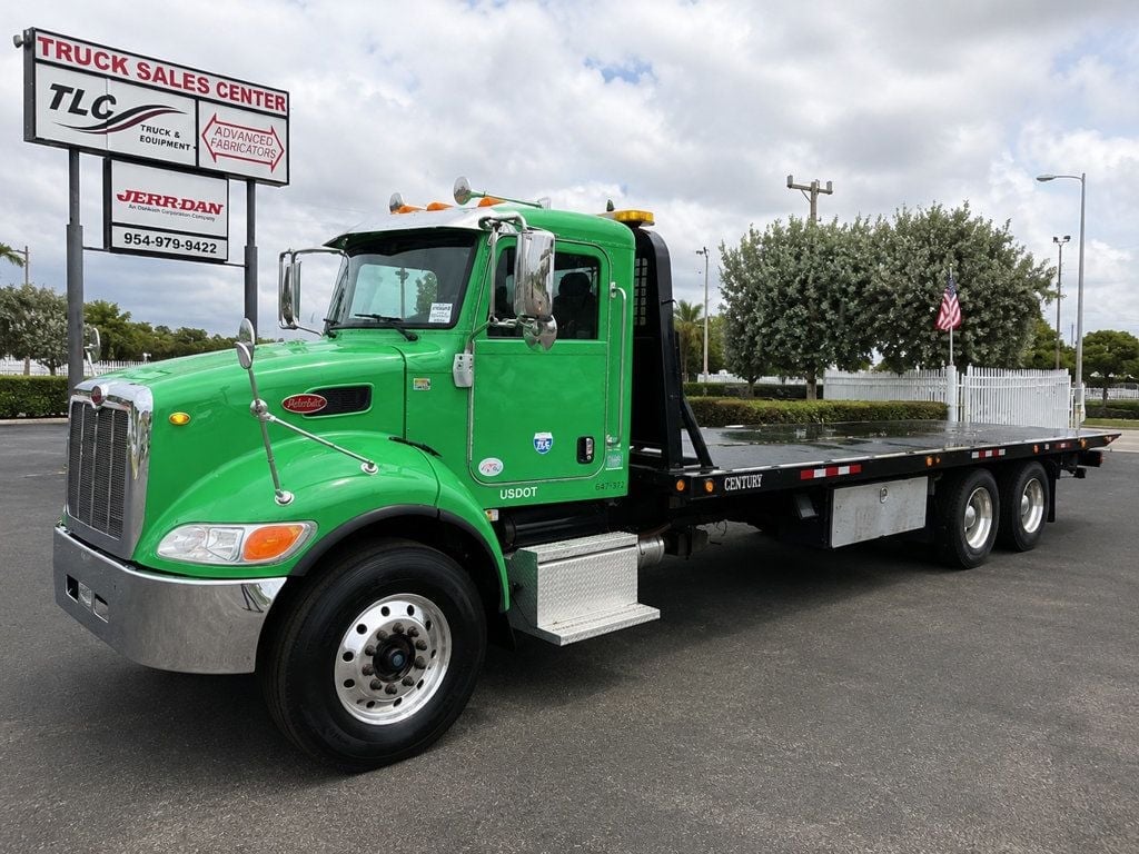 2017 Peterbilt 348 w/ Century 28ft Industrial Carrier 15 Ton Tandem Axle