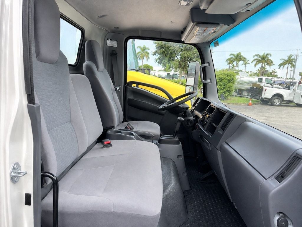 2022 Isuzu NRR w/ New 18ft Steel Trash Dump Body Landscape Dump