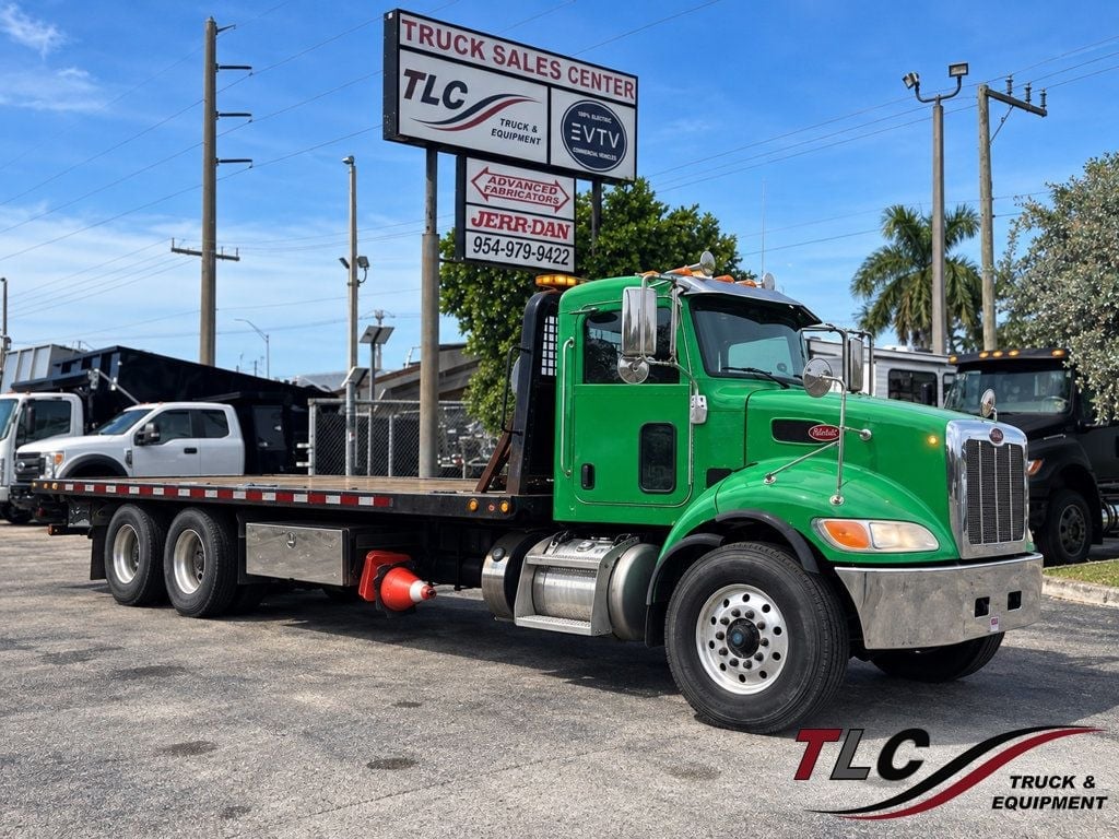 2017 Peterbilt 348 w/ Century 28ft Industrial Carrier 15 Ton Tandem Axle