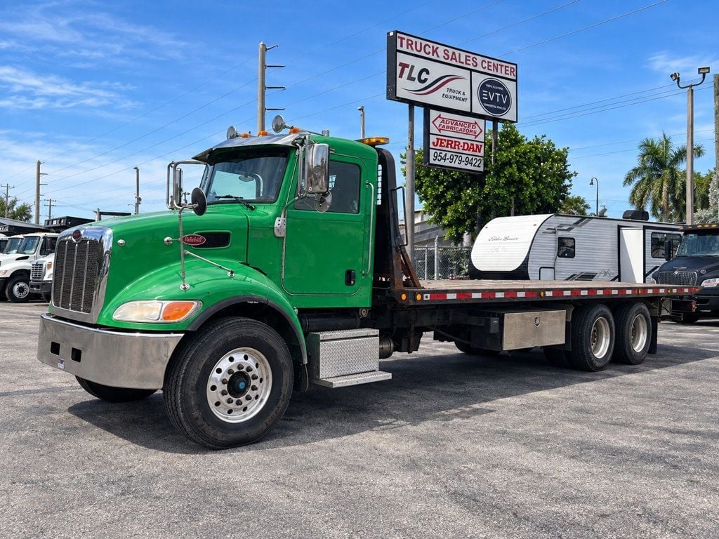 2017 Peterbilt 348 w/ Century 28ft Industrial Carrier 15 Ton Tandem Axle
