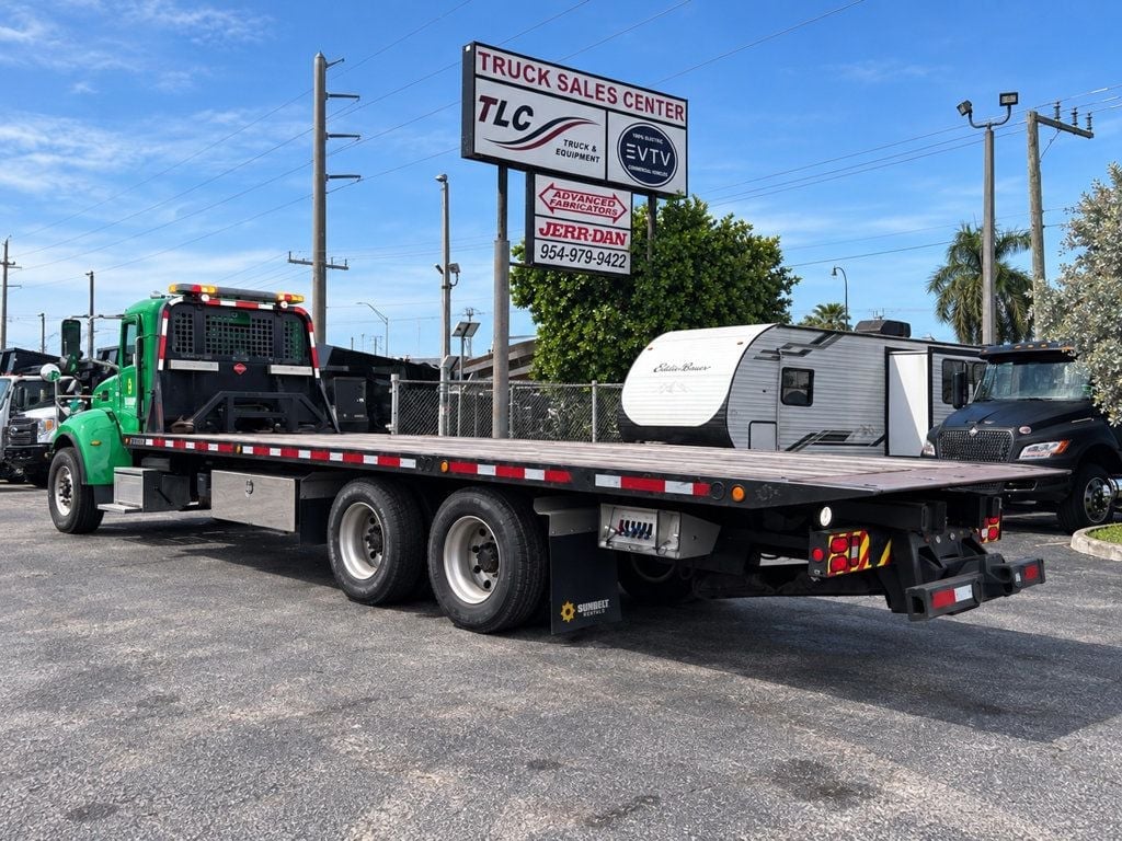 2017 Peterbilt 348 w/ Century 28ft Industrial Carrier 15 Ton Tandem Axle