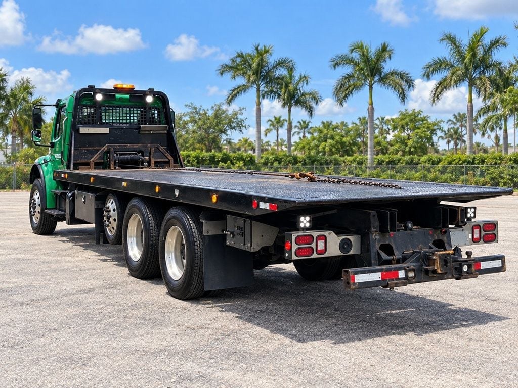 2017 Freightliner Business Class M2 106 w/ Century 28ft Industrial Carrier 15 Ton Tri Axle