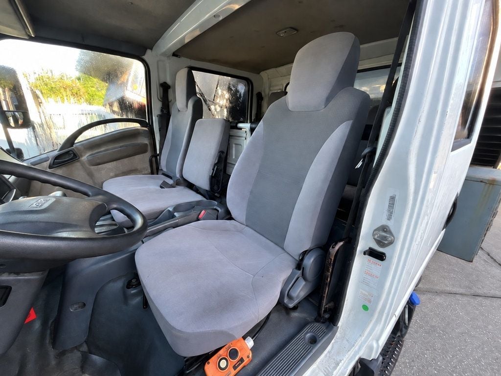 2016 Isuzu NPR XD CREW diesel w/ 16ft Landscape Body Steel Dump Dovetail Truck