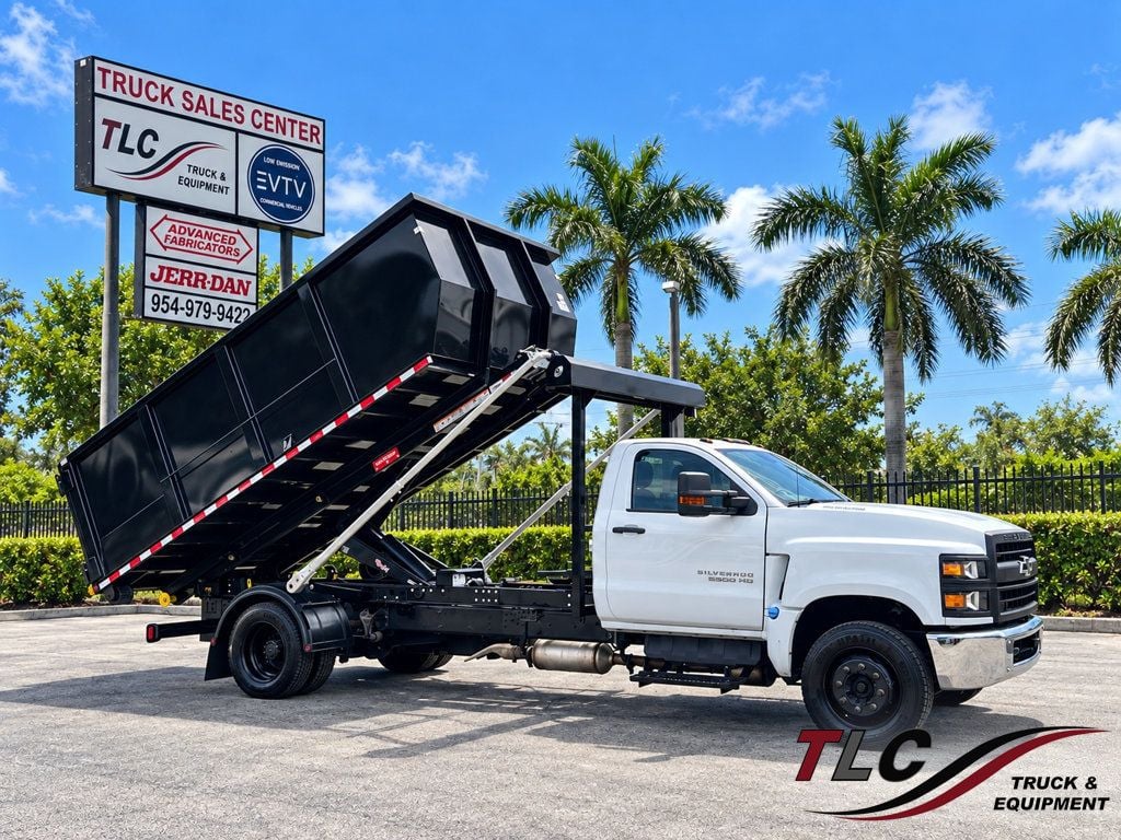 2023 Chevrolet Silverado 6500HD w/ 14` Switch-N-Go Drop Box Dumpster Bin Roll Off Truck
