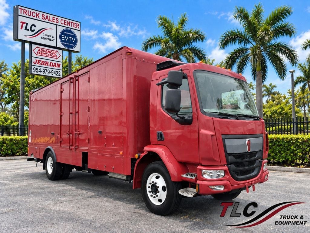 2019 Kenworth K270 w 26ft Dry Freight Moving Box Truck Lift Gate Side Door